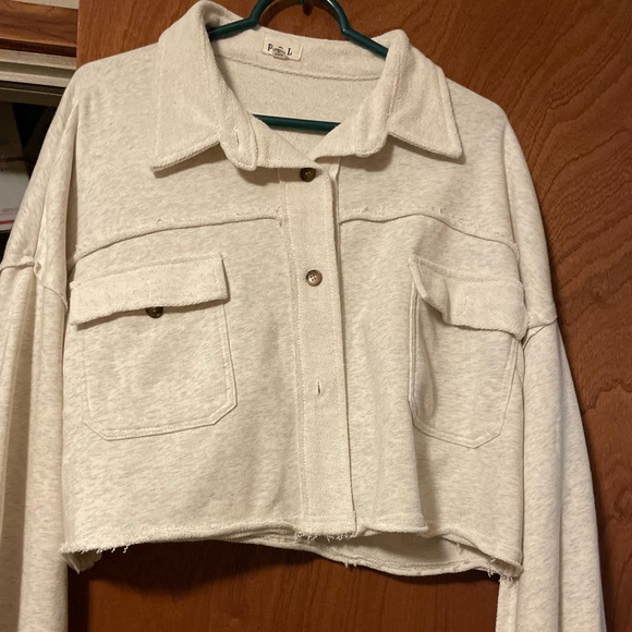 Pol cropped shacket - Picture 1 of 4